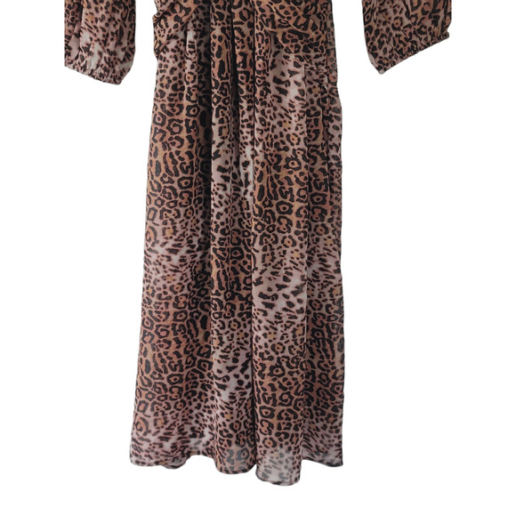 NEW Anthropologie Ranna Gill Floral Cut-Out Midi Dress - M - Picture 7 of 8